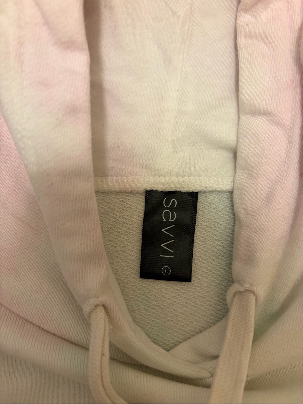 Savvi Pastel Tie-Dye Cropped Hoodie and Lounge Shorts Set - Women - Picture 3 of 12